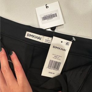 NWT Simkai black trousers